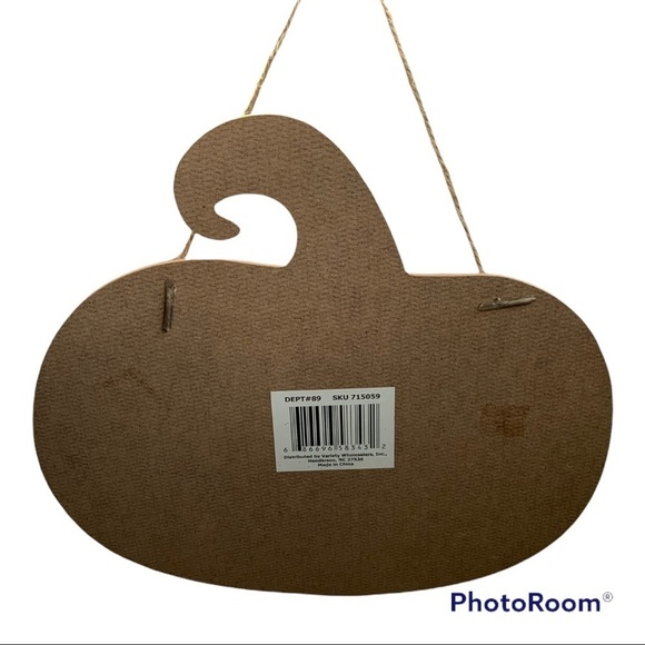 Halloween Decoration Eat Drink and Be Scary Wall Hanging Halloween Decor - Picture 5 of 5